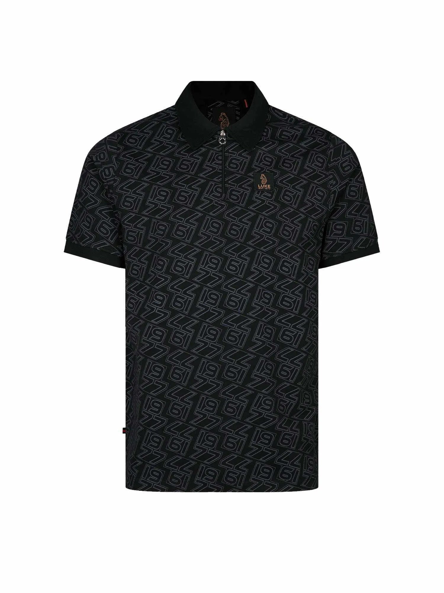 TOTTI OVERPRINT ZIP POLO sold by Luke 1977