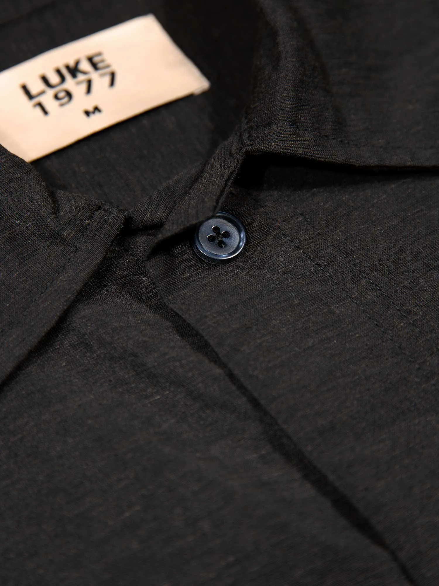 Ophi Relaxed Fit Lightweight Short Set - Black sold by Luke 1977 product image thumbnail 5