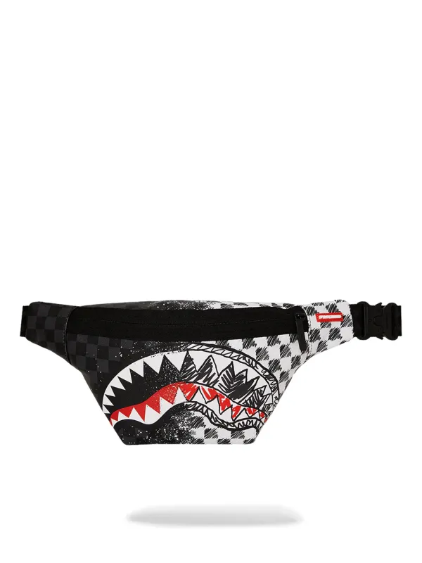 SPRAYGROUND SCRIBBLE DRIBBLE CHECK SAVVY CROSSBODY made by Sprayground
