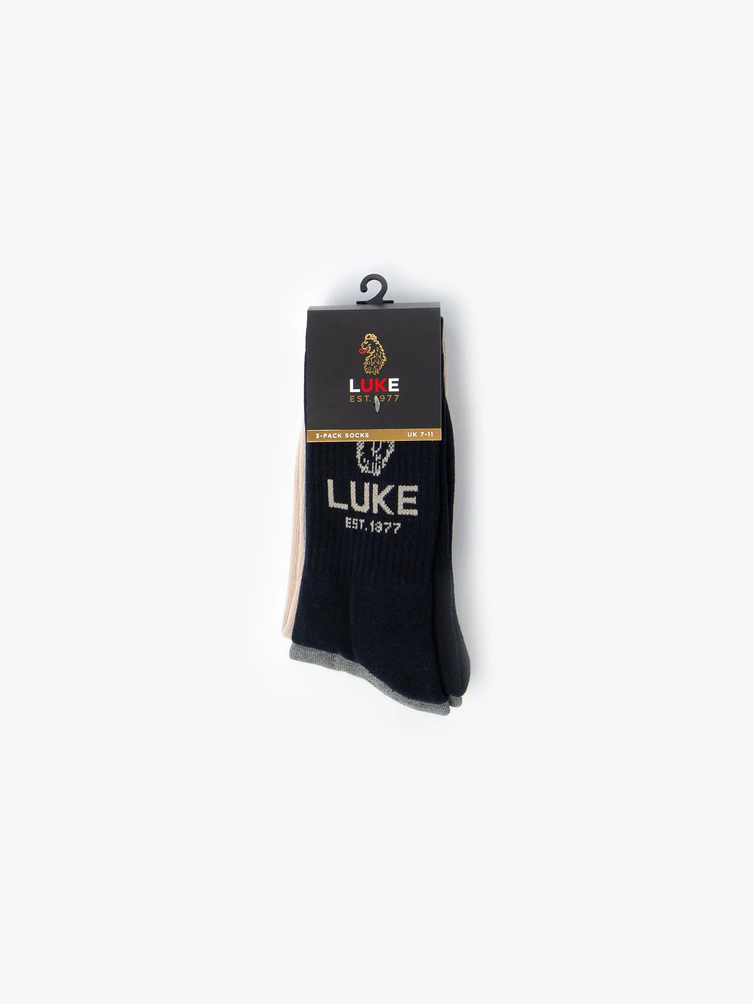 HERO 3 PACK SOCKS sold by Luke 1977 product image thumbnail 3