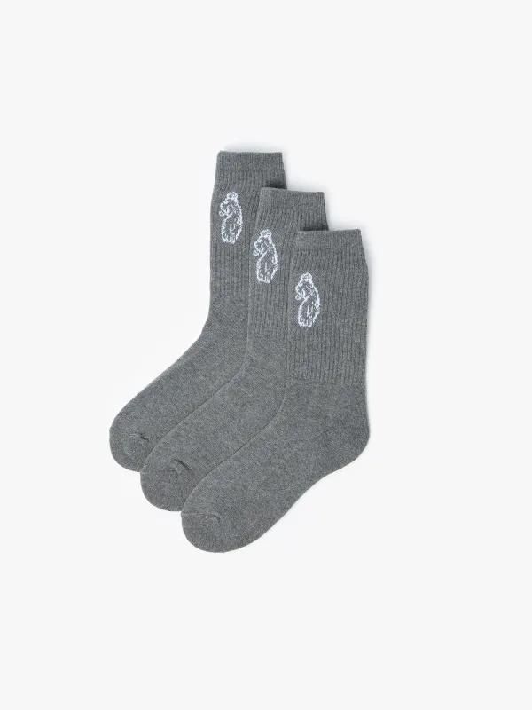 CHAMP SOCKS 3 PACK made by Luke 1977