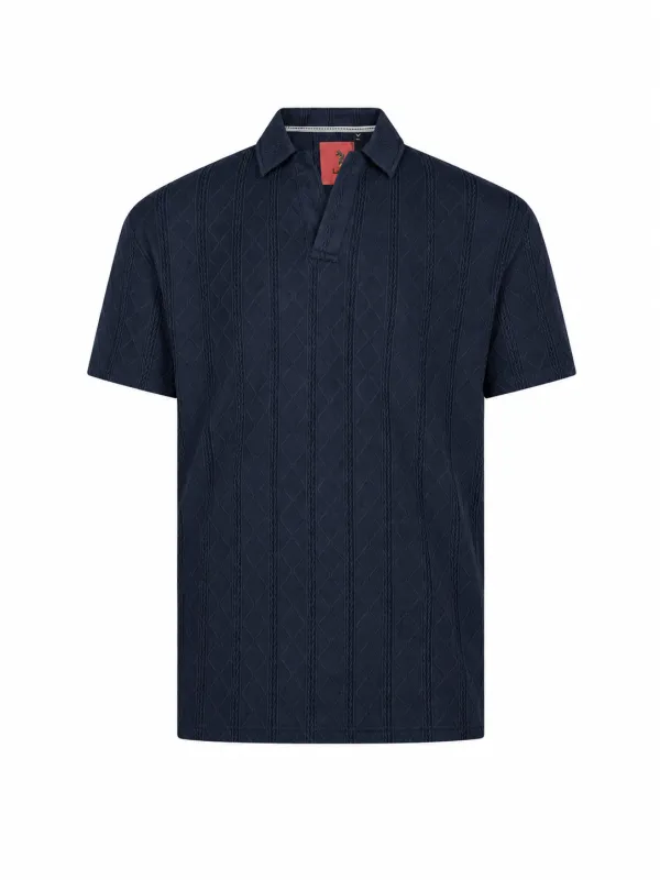 ORINOCO POLO SHIRT - STEEL BLUE made by Luke 1977