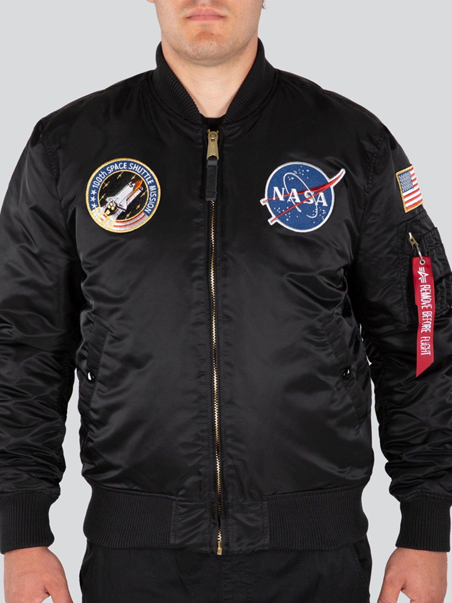 Alpha Industries MA-1 VF NASA LP Bomber Jacket sold by Luke 1977