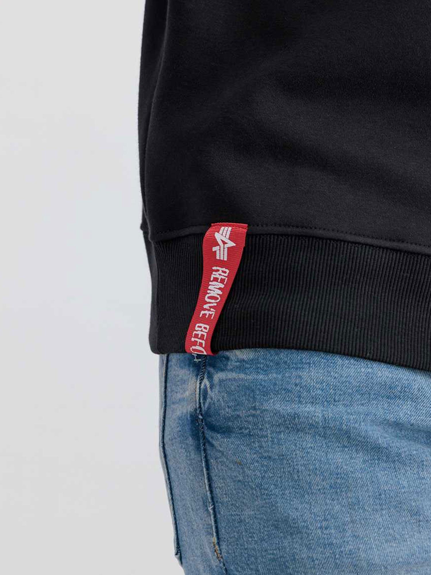 Alpha Industries Half Zip Sweater SL sold by Luke 1977 product image thumbnail 4