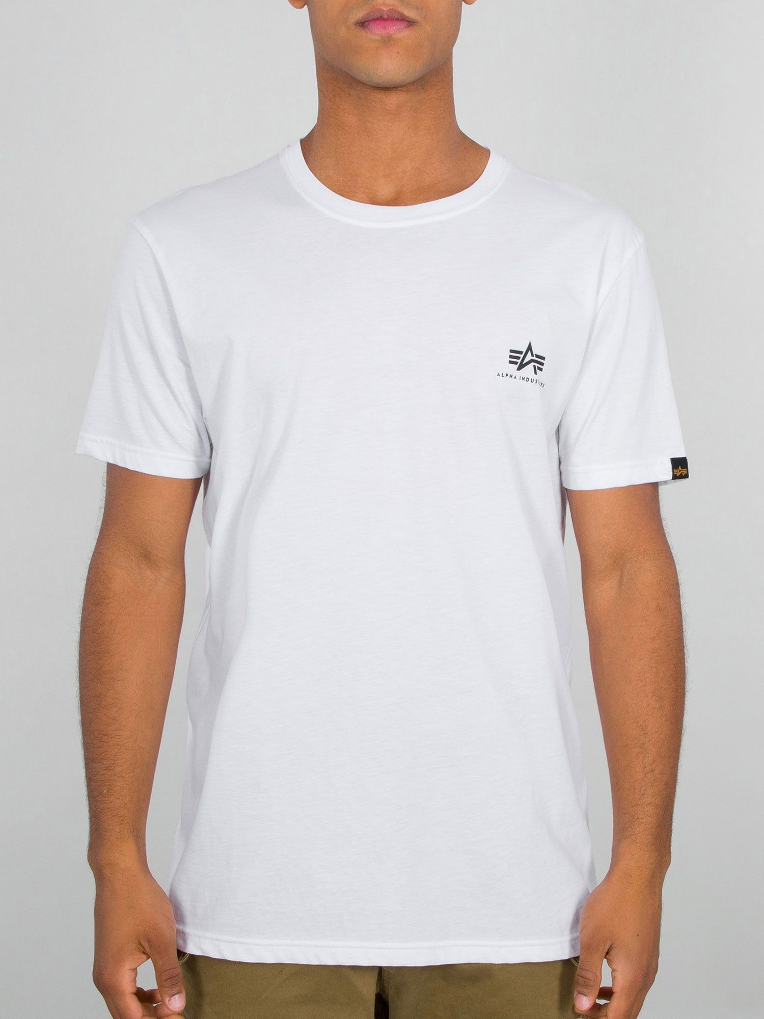 Alpha Industries Basic T Small Logo T-Shirt sold by Luke 1977 product image thumbnail 15