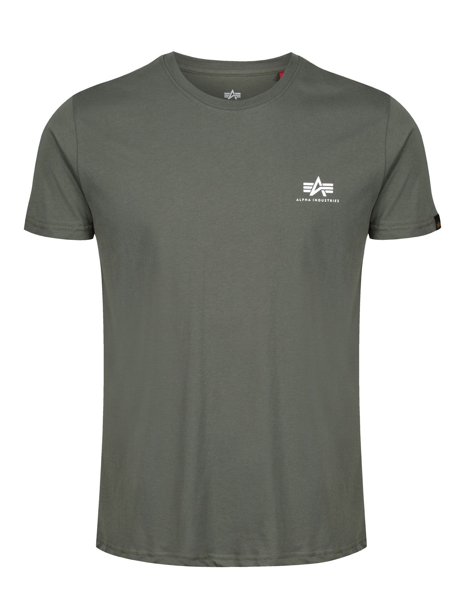 Alpha Industries Basic T Small Logo T-Shirt sold by Luke 1977 product image thumbnail 20