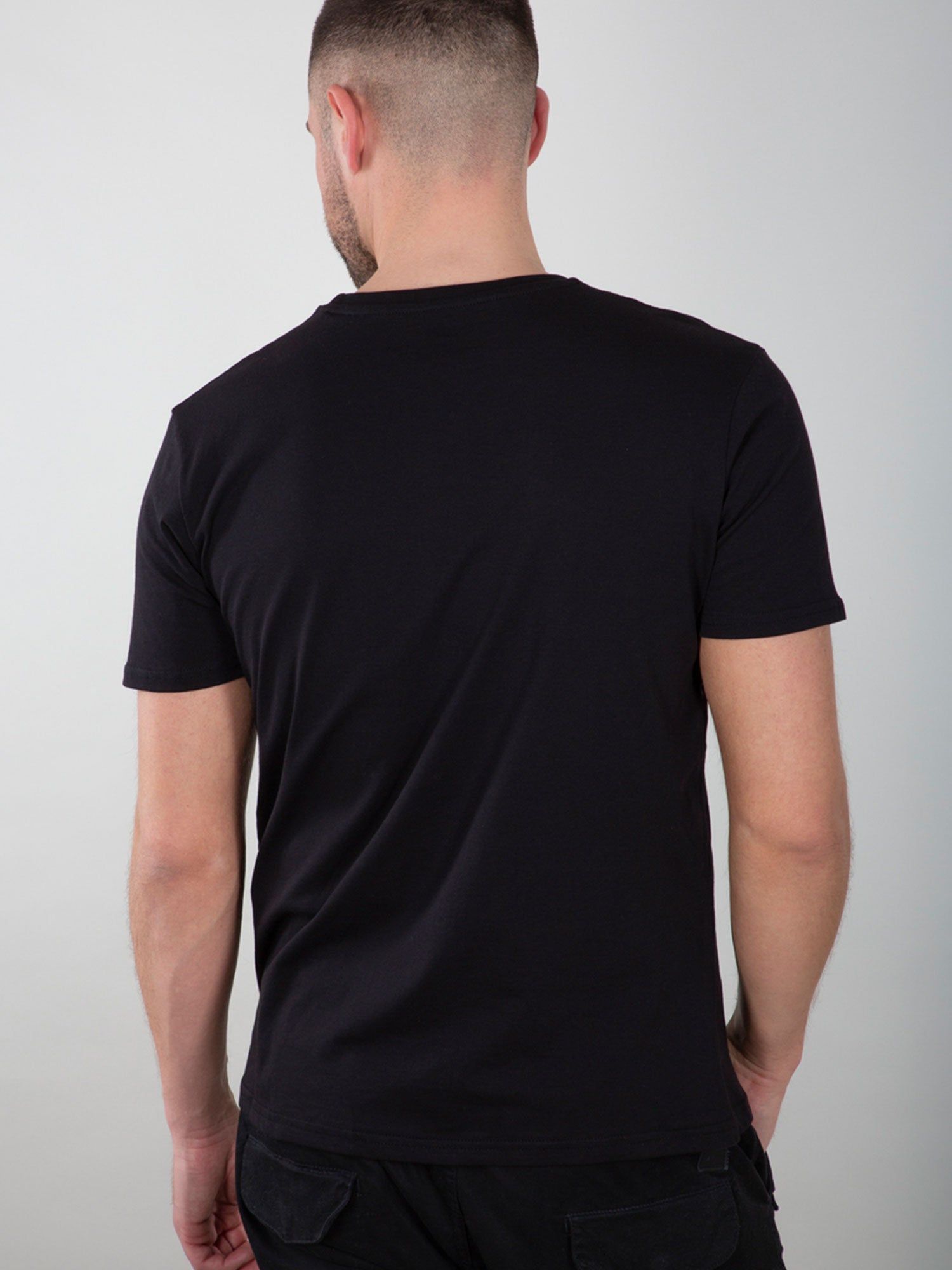 Alpha Industries Basic T Small Logo T-Shirt sold by Luke 1977 product image thumbnail 4