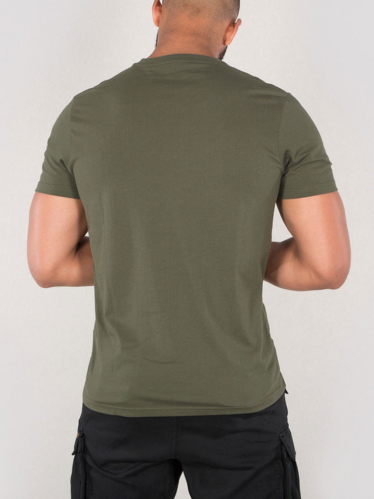 Alpha Industries Basic T Small Logo T-Shirt sold by Luke 1977 product image thumbnail 22