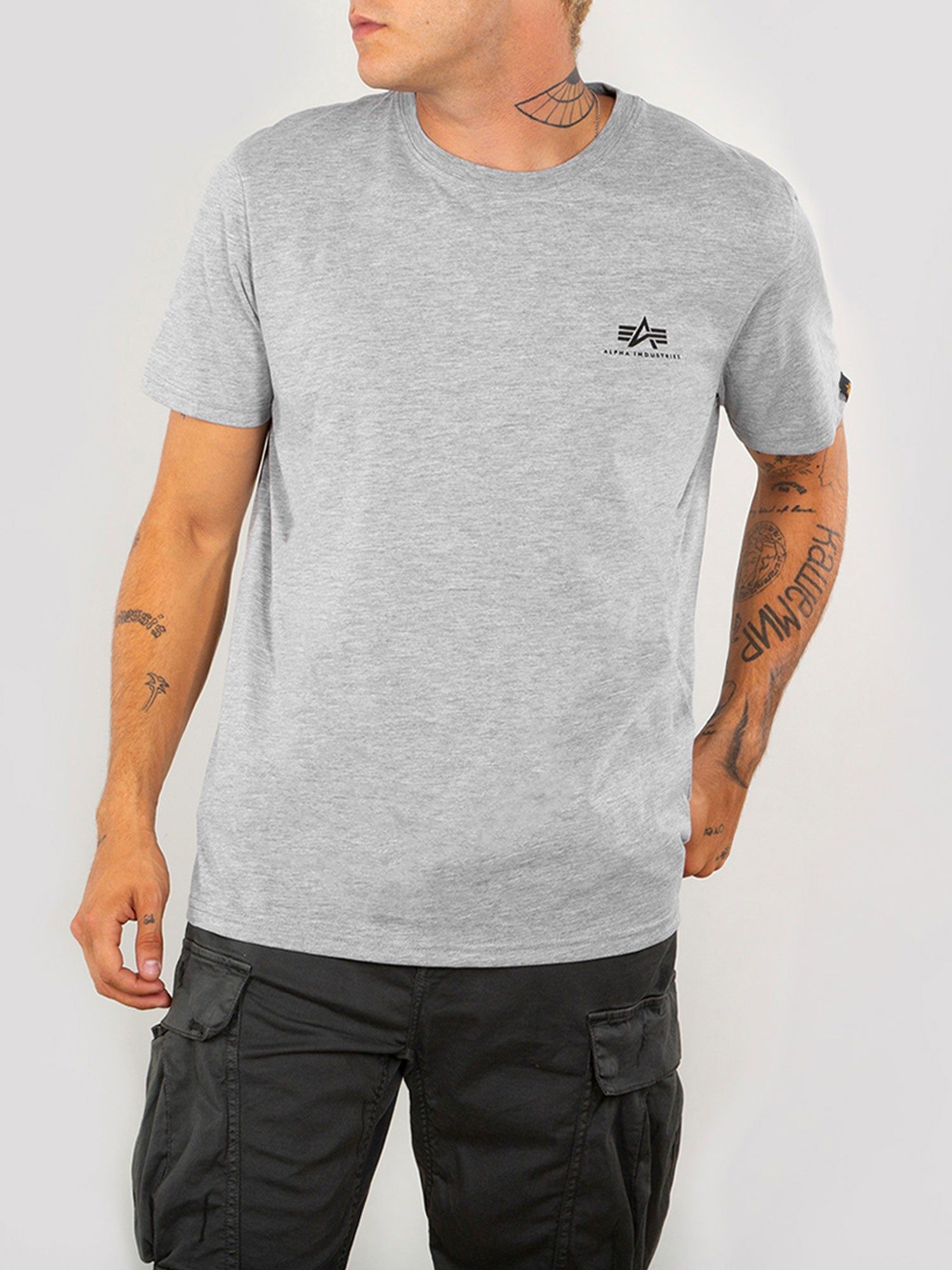 Alpha Industries Basic T Small Logo T-Shirt sold by Luke 1977 product image thumbnail 27