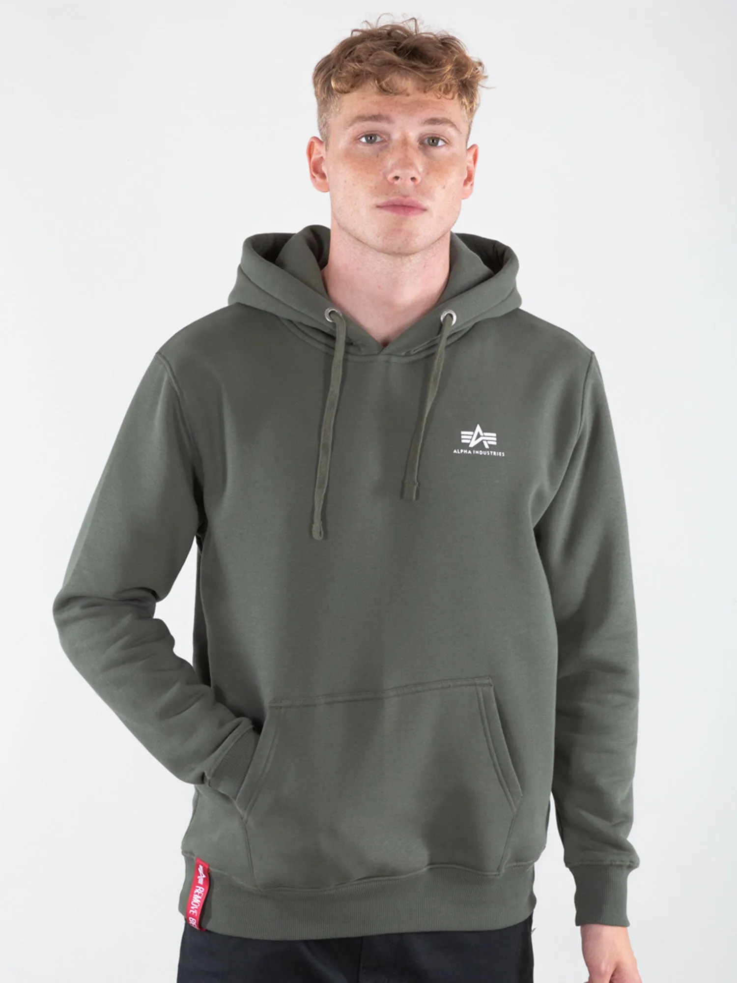 Alpha Industries Basic Hoody Small Logo sold by Luke 1977