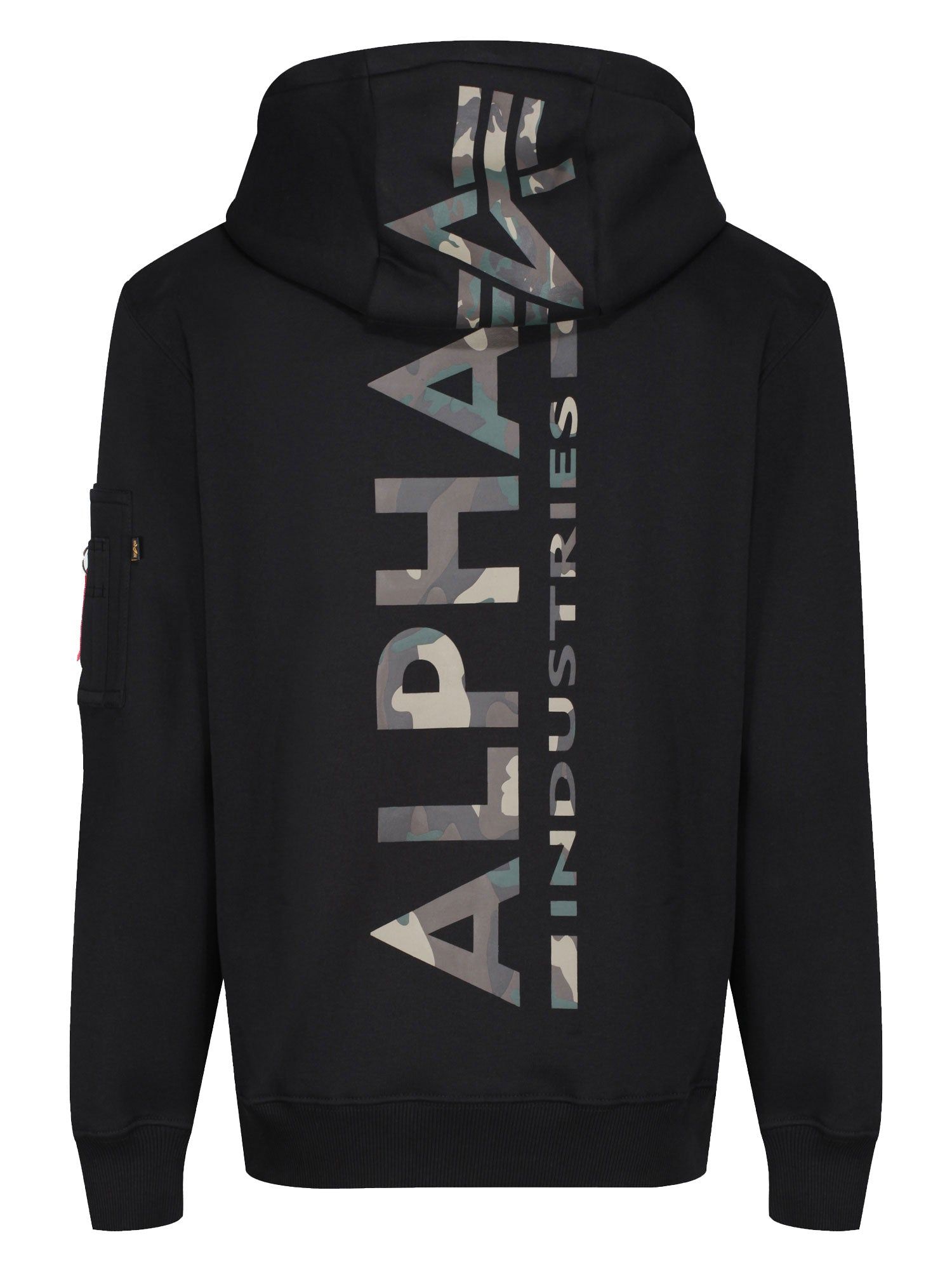 Alpha Industries Back Print Hoody Camo Print sold by Luke 1977 product image thumbnail 6