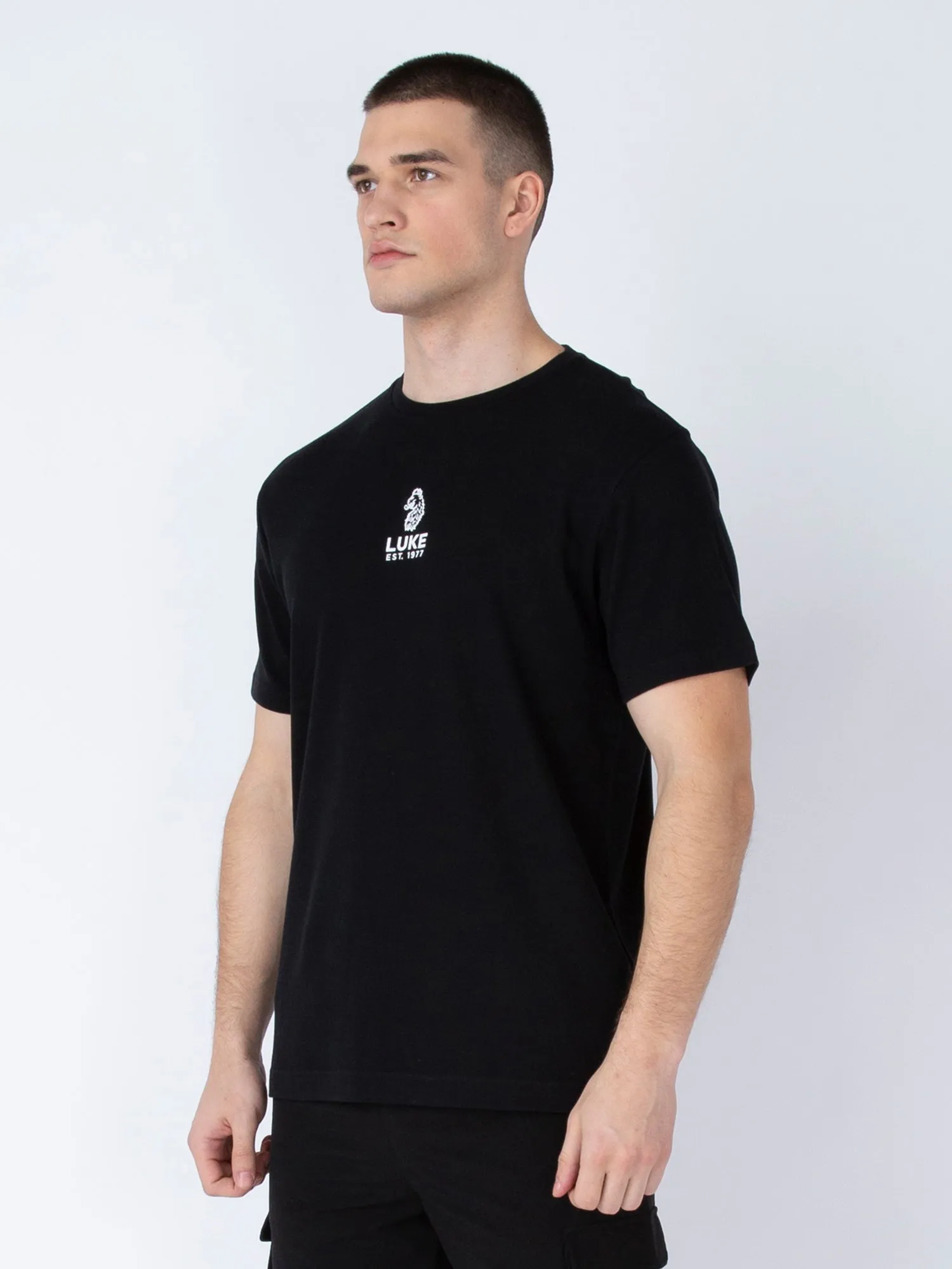 CENTER FOLD PURE COTTON HEAVYWEIGHT T-SHIRT sold by Luke 1977 product image thumbnail 3