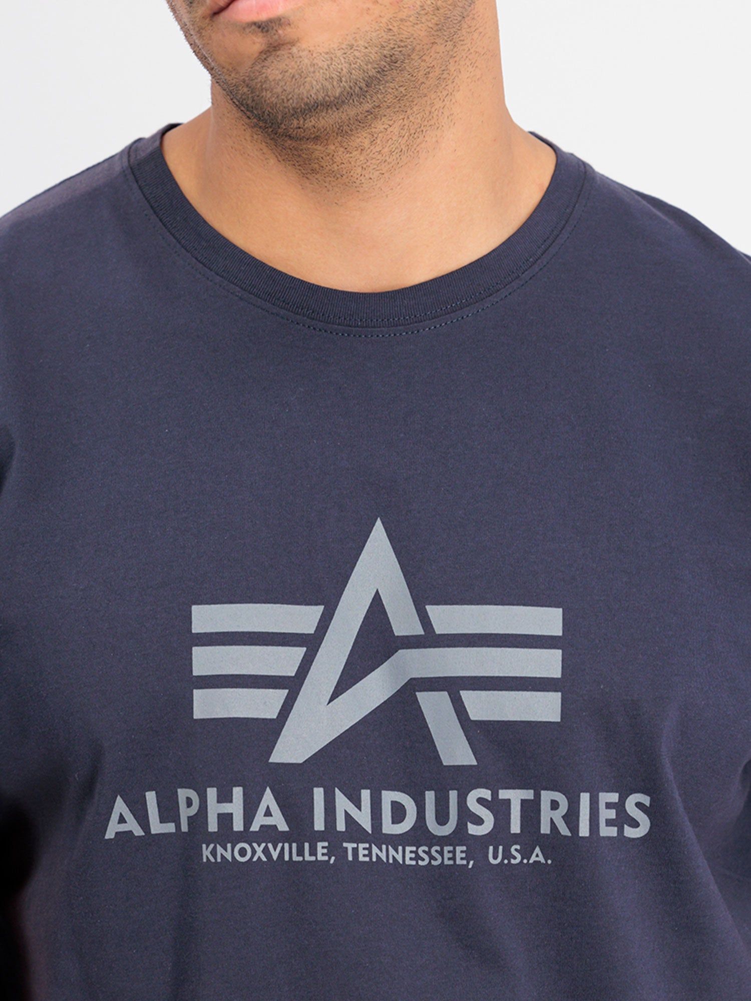 Alpha Industries Logo T-Shirt sold by Luke 1977 product image thumbnail 4