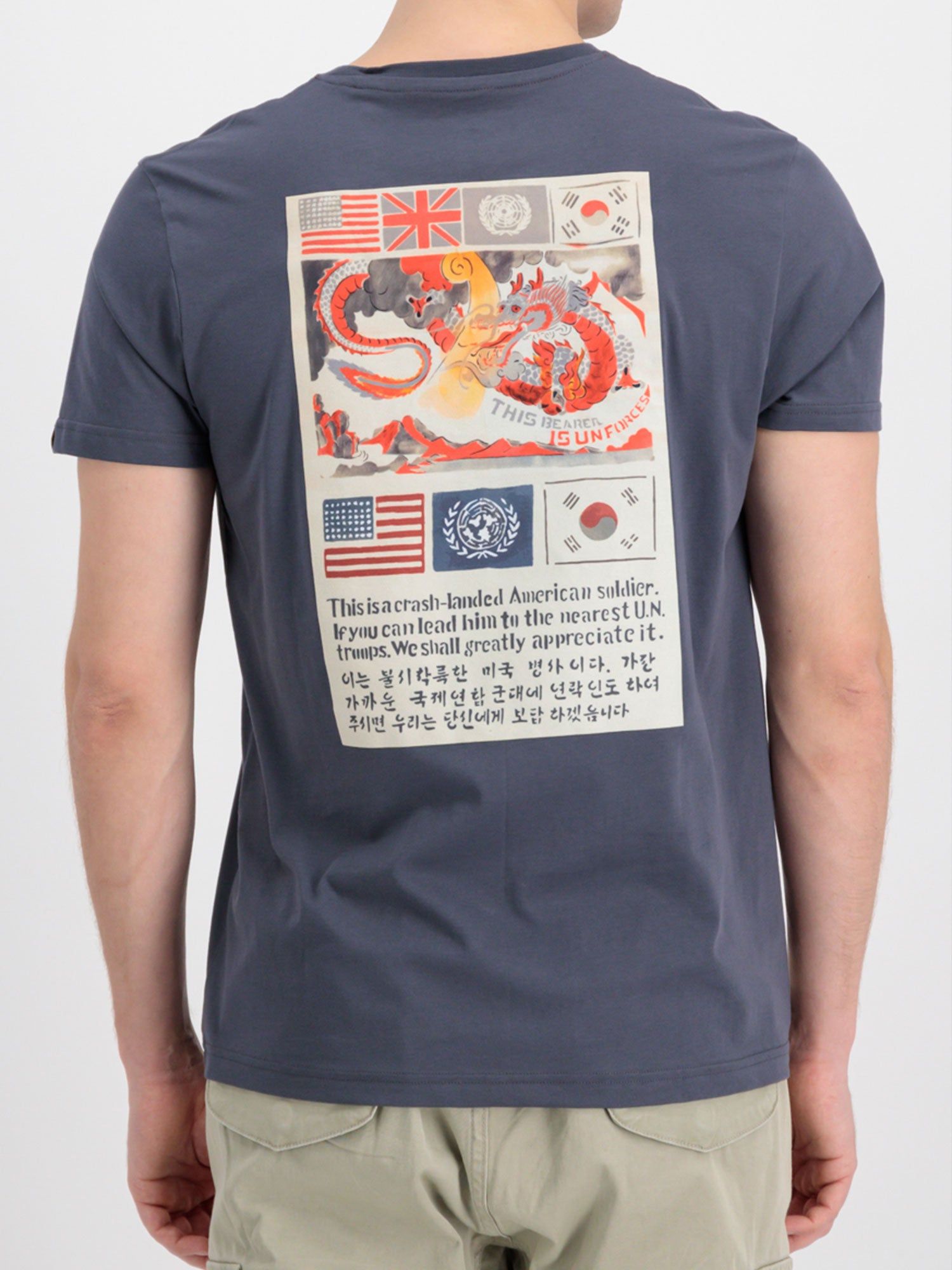 Alpha Industries USN Blood Chit T 2 T-SHIRT sold by Luke 1977