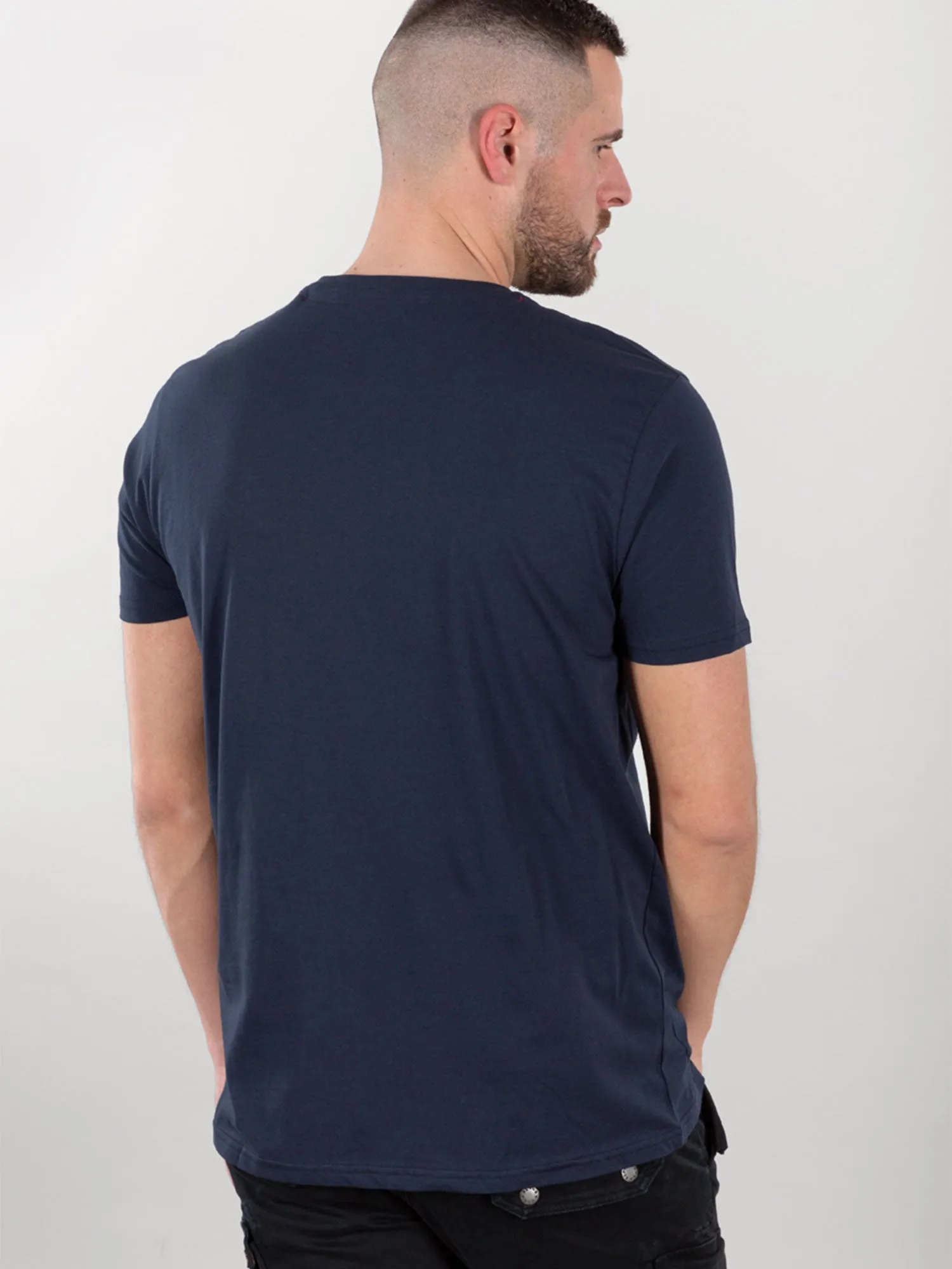 Alpha Industries NASA Reflective T-Shirt sold by Luke 1977 product image thumbnail 3