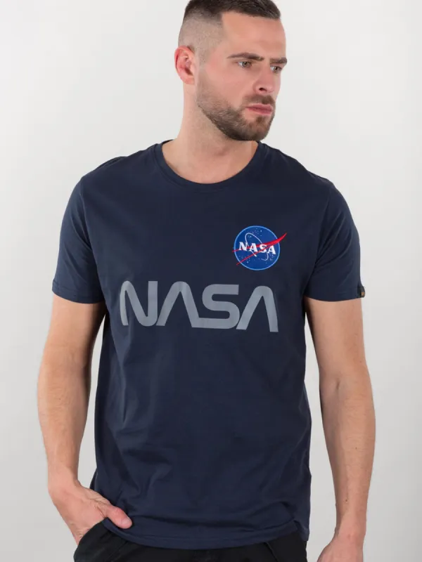 Alpha Industries NASA Reflective T-Shirt sold by Luke 1977