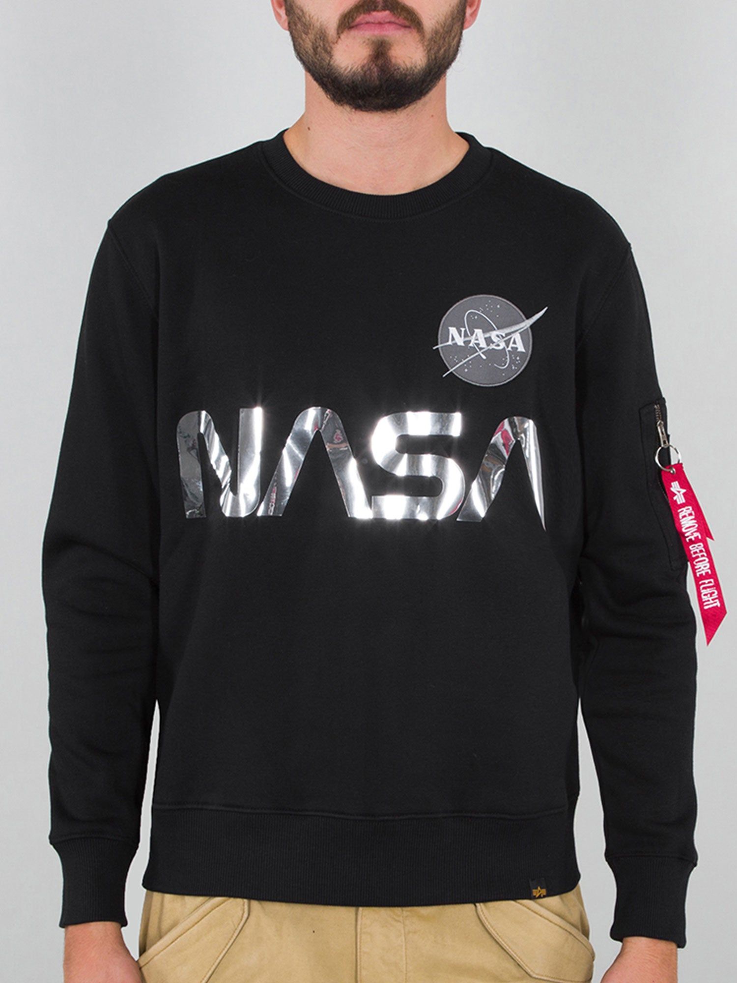 Alpha Industries NASA Reflective Sweater sold by Luke 1977