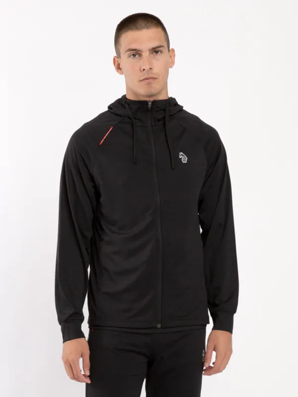 KEY ZIP THROUGH PERFORMANCE HOODY sold by Luke 1977