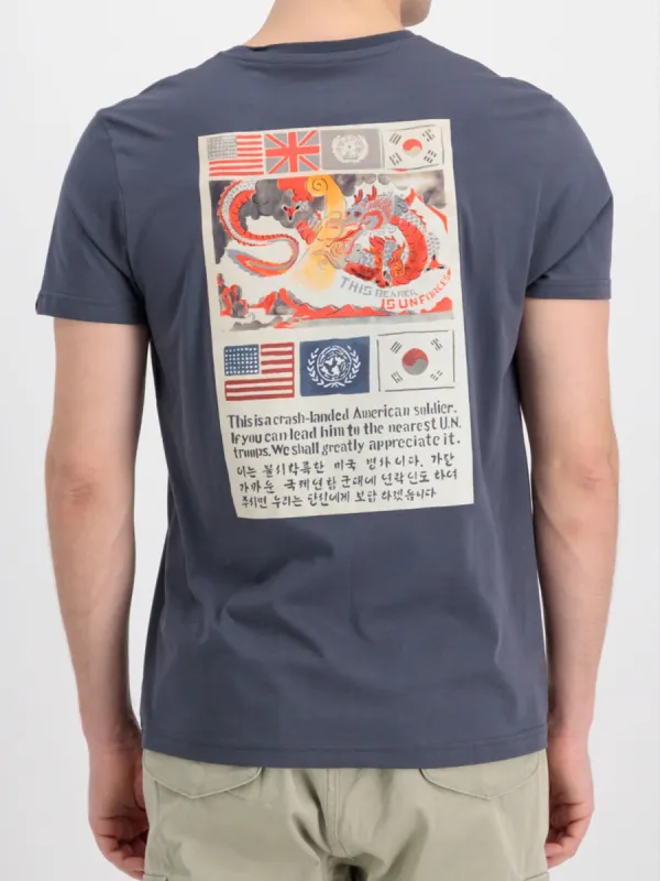 Alpha Industries USN Blood Chit T 2 T-SHIRT made by Alpha Industries
