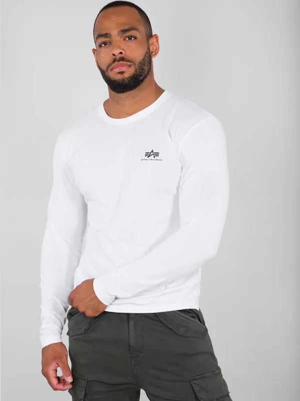 Alpha Industries Basic Long Sleeved Small Logo T-Shirt sold by Luke 1977