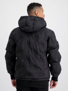Alpha Industries Hooded Logo Puffer sold by Luke 1977