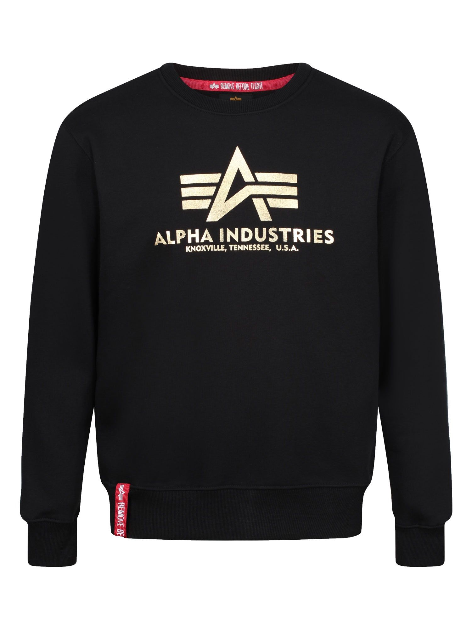 Alpha Industries Basic Sweater Foil Print sold by Luke 1977 product image thumbnail 2