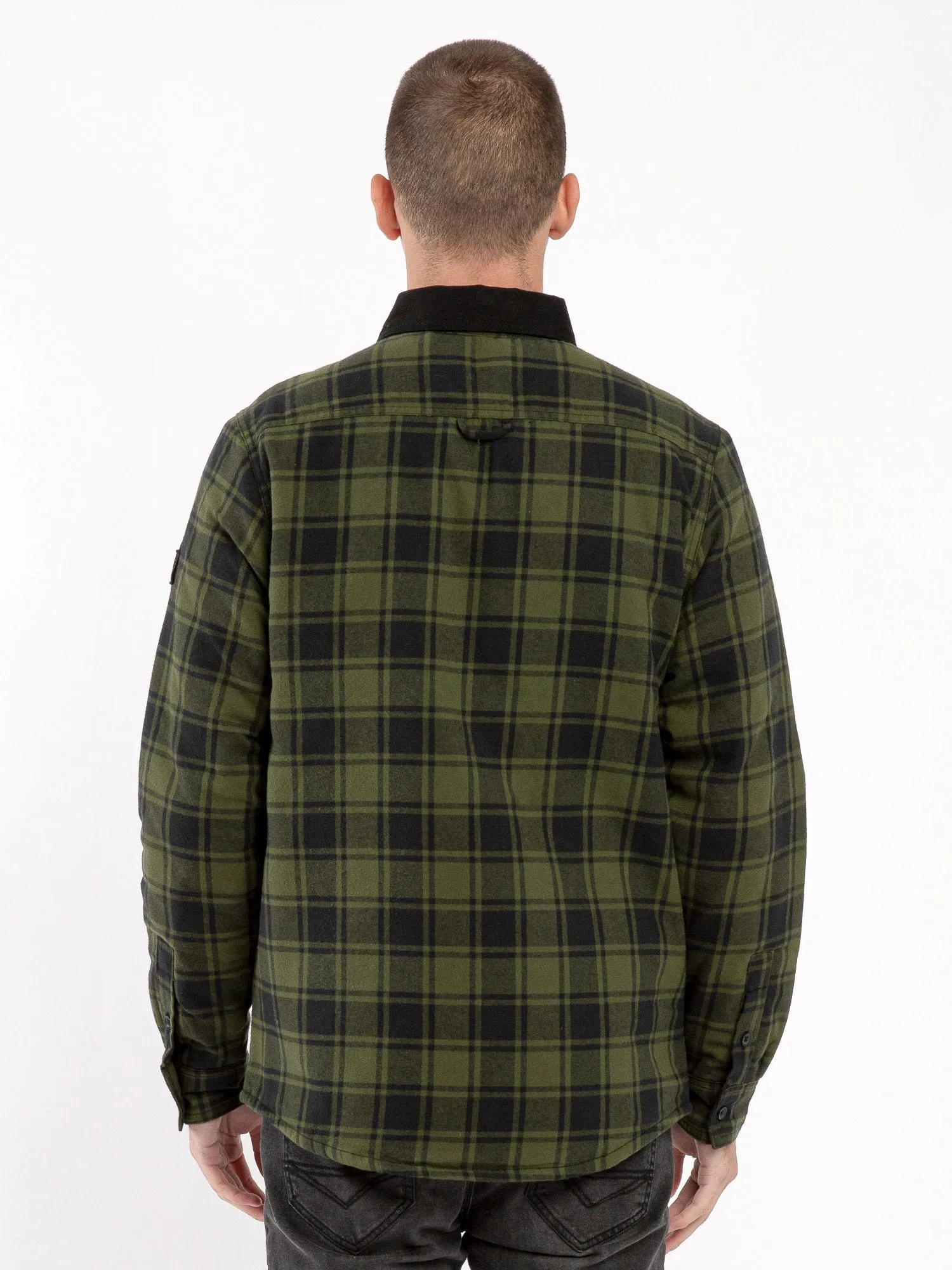 ELLAN VALLEY CHECKED QUILTED OVERSHIRT sold by Luke 1977 product image thumbnail 4