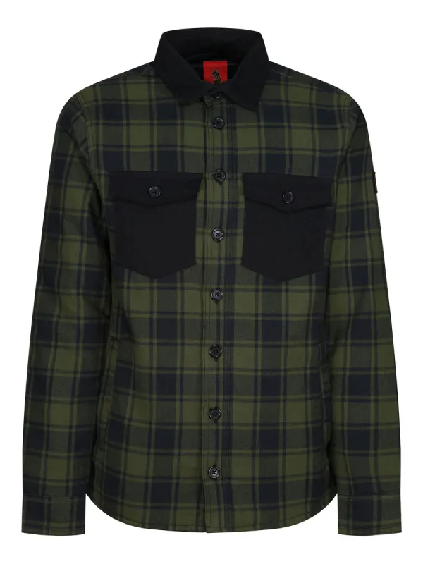 ELLAN VALLEY CHECKED QUILTED OVERSHIRT sold by Luke 1977