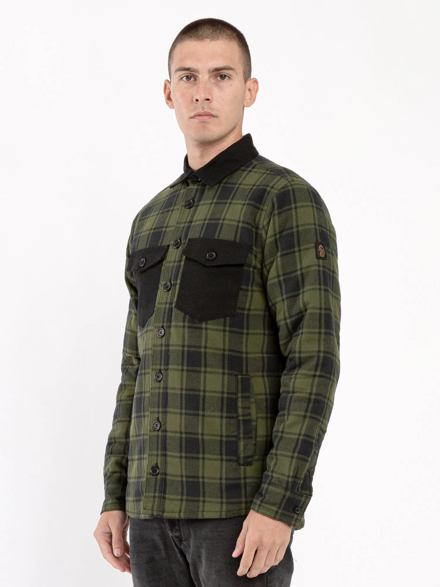 ELLAN VALLEY CHECKED QUILTED OVERSHIRT sold by Luke 1977 product image thumbnail 3
