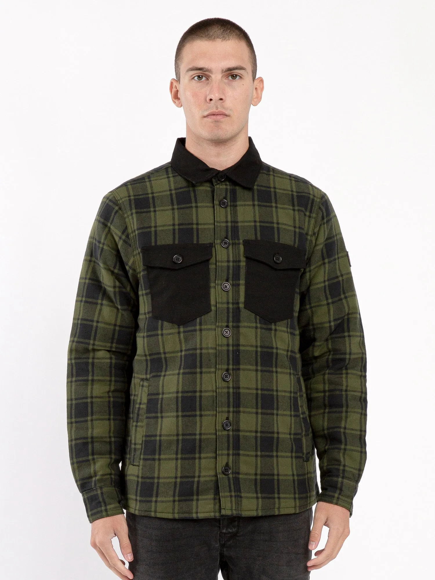 ELLAN VALLEY CHECKED QUILTED OVERSHIRT sold by Luke 1977 product image thumbnail 2