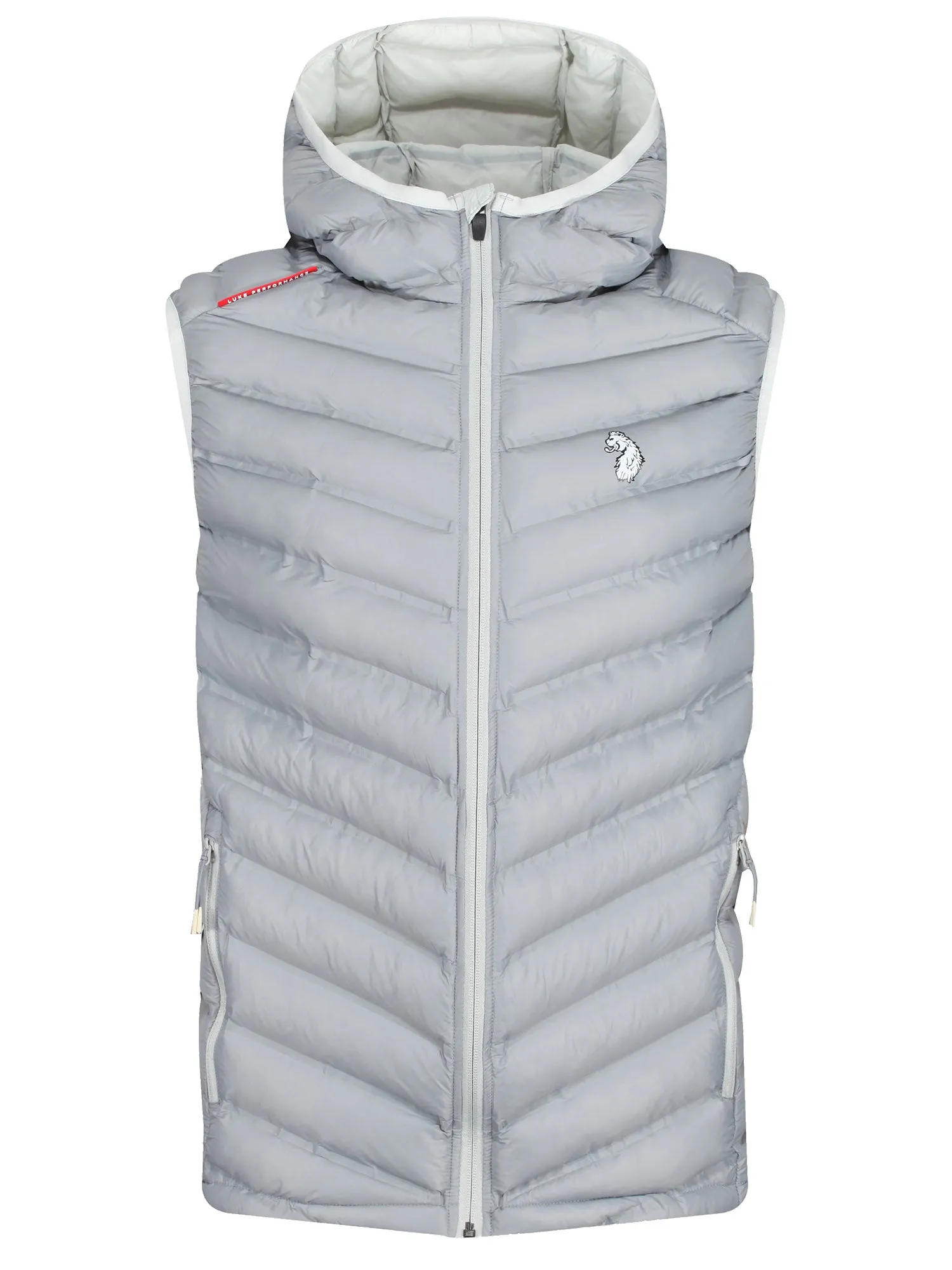 GLOBAL LIGHTWEIGHT QUILTED HOODED GILET sold by Luke 1977 product image thumbnail 2