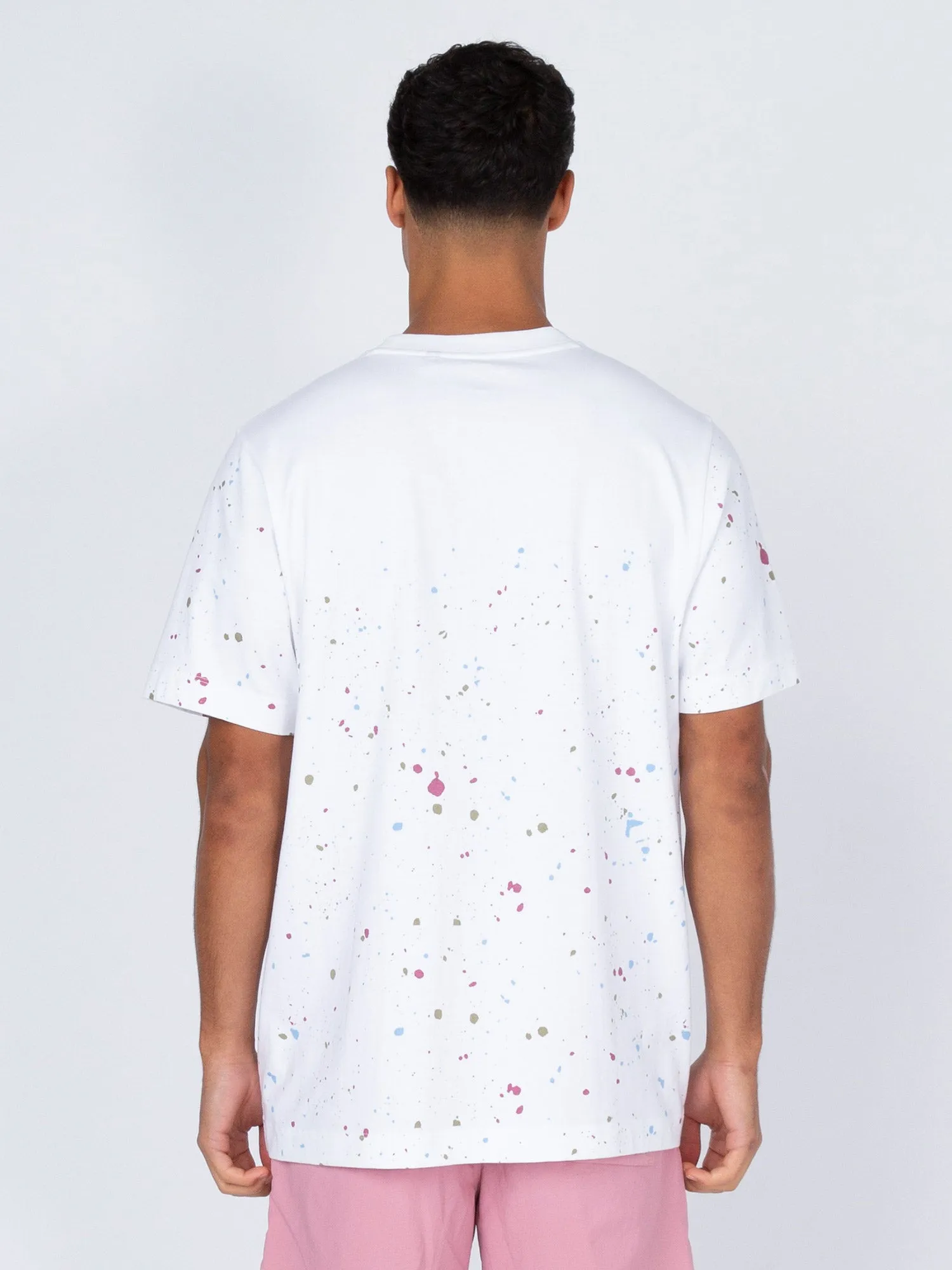 ST KITTS PAINT SPLATTER RELAXED FIT T-SHIRT sold by Luke 1977 product image thumbnail 4