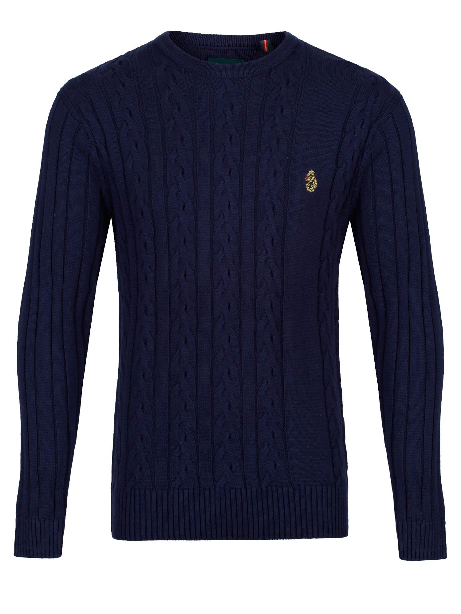 MORDEN CREW NECK KNITTED JUMPER sold by Luke 1977