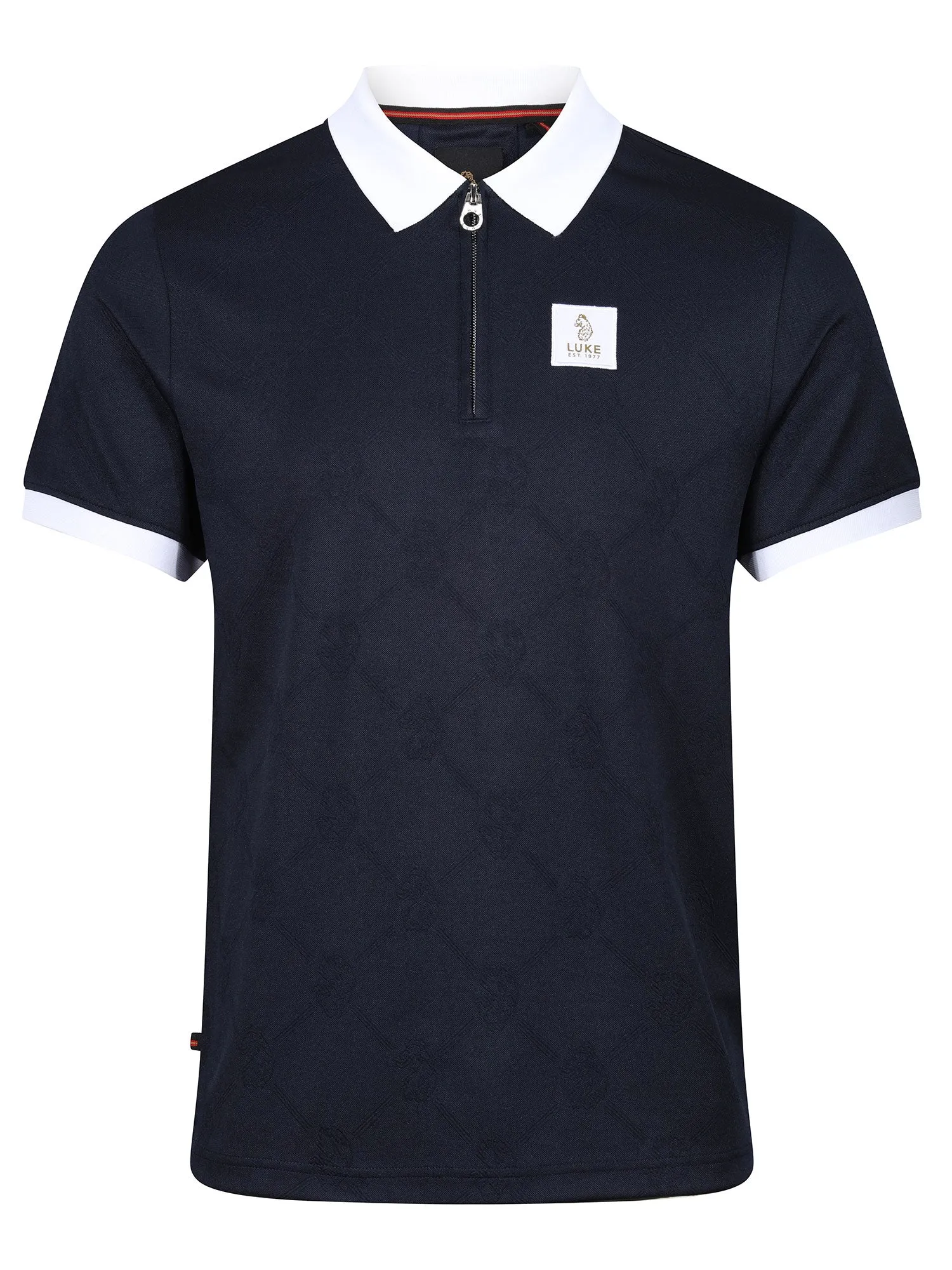 BAUER JACQUARD ZIP POLO sold by Luke 1977