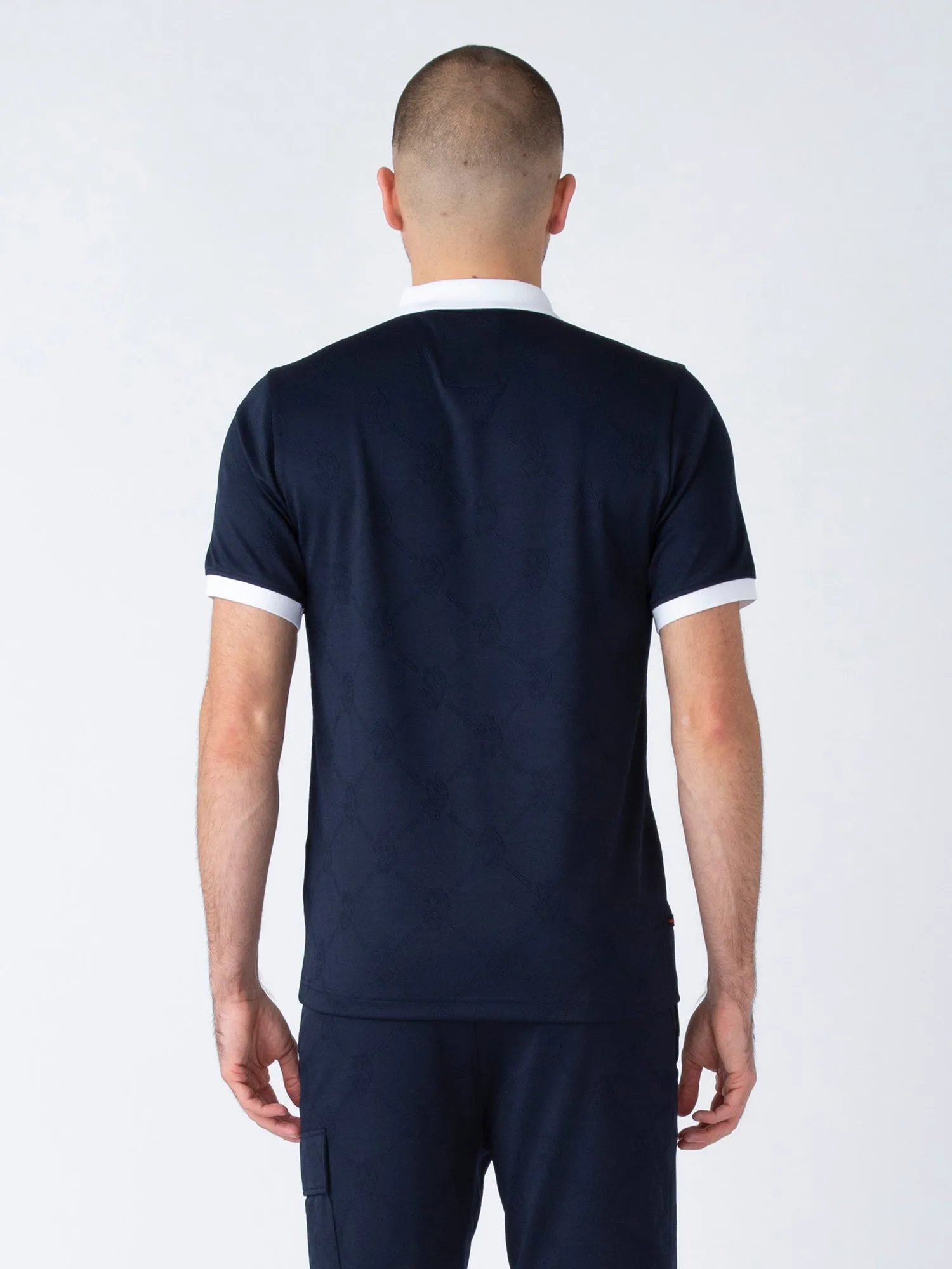 BAUER JACQUARD ZIP POLO sold by Luke 1977 product image thumbnail 4