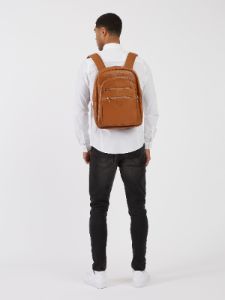 LUX TRVLR LEATHER BACKPACK sold by Luke 1977