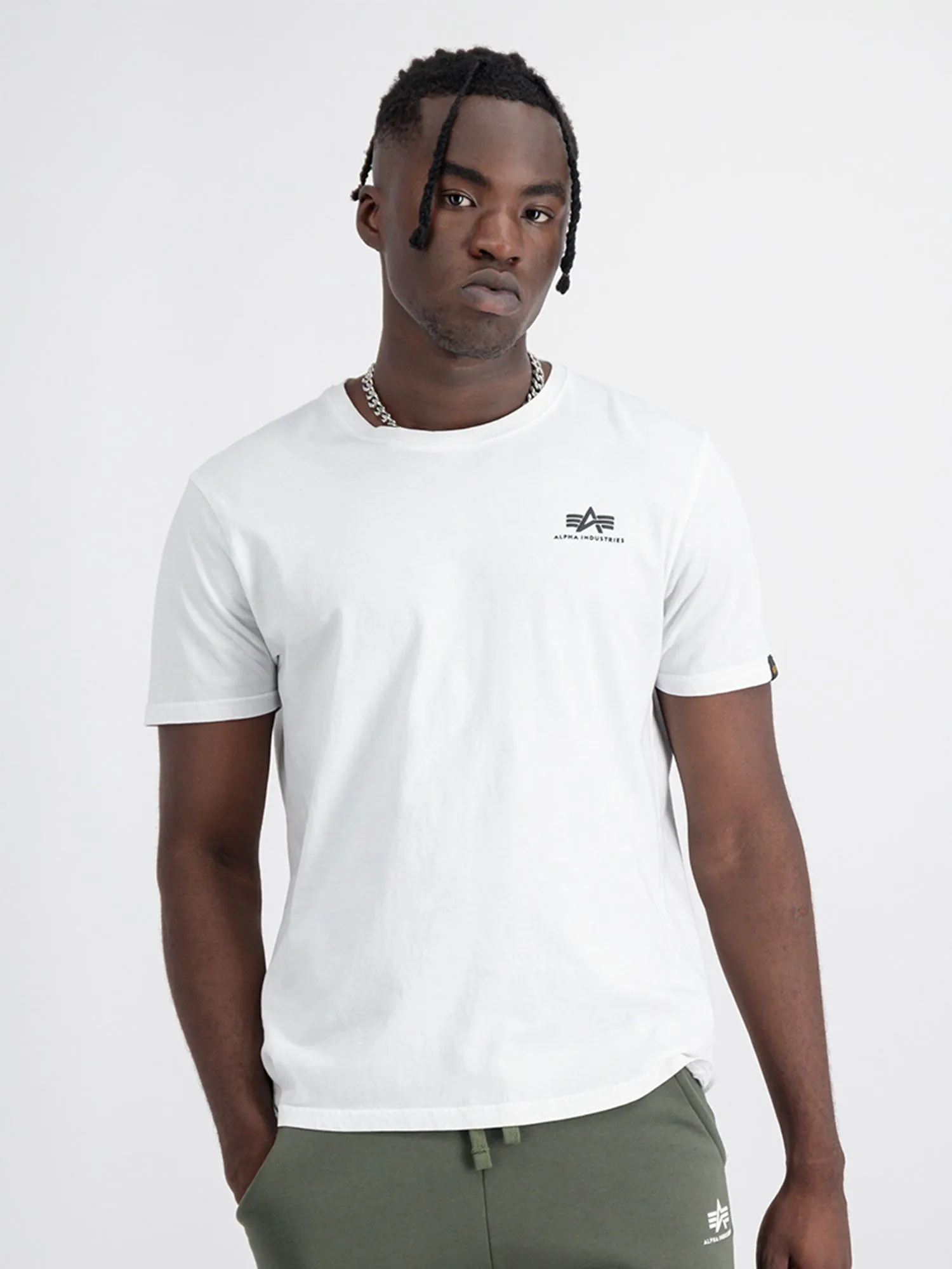 Alpha Industries Basic T Small Logo sold by Luke 1977