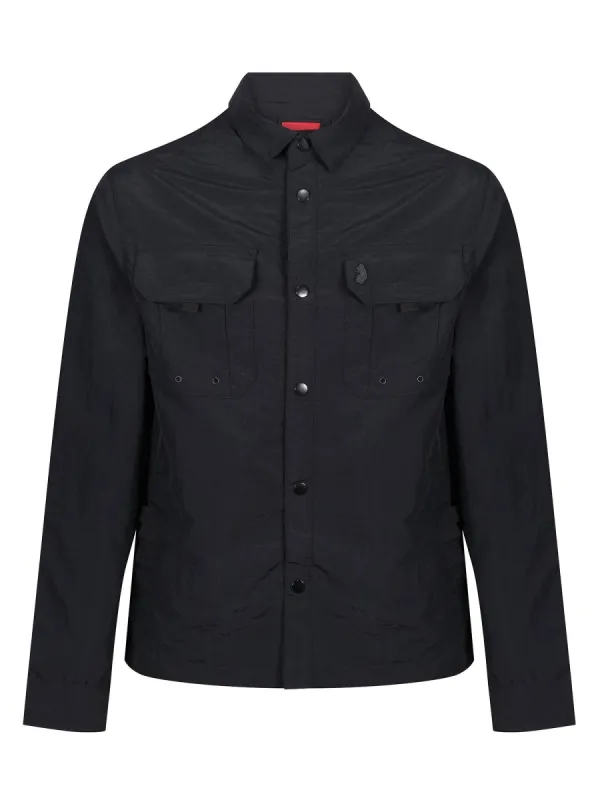 BLOW COLD LIGHTWEIGHT SHACKET sold by Luke 1977