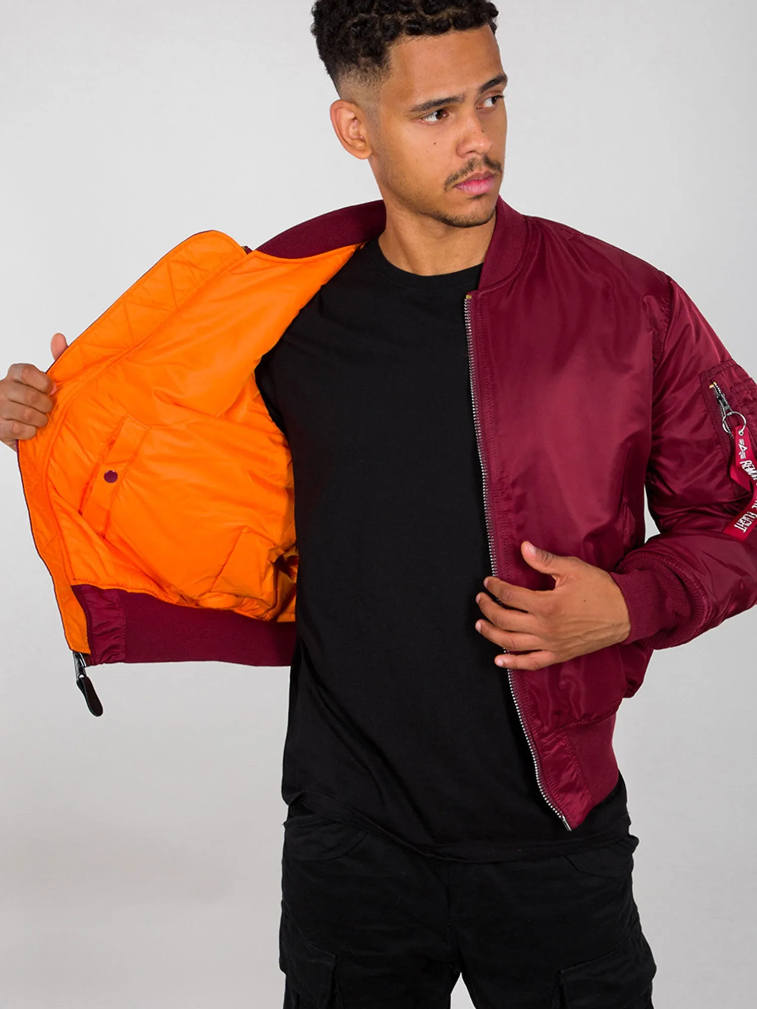 Alpha Industries MA-1 Bomber Jacket sold by Luke 1977 product image thumbnail 2