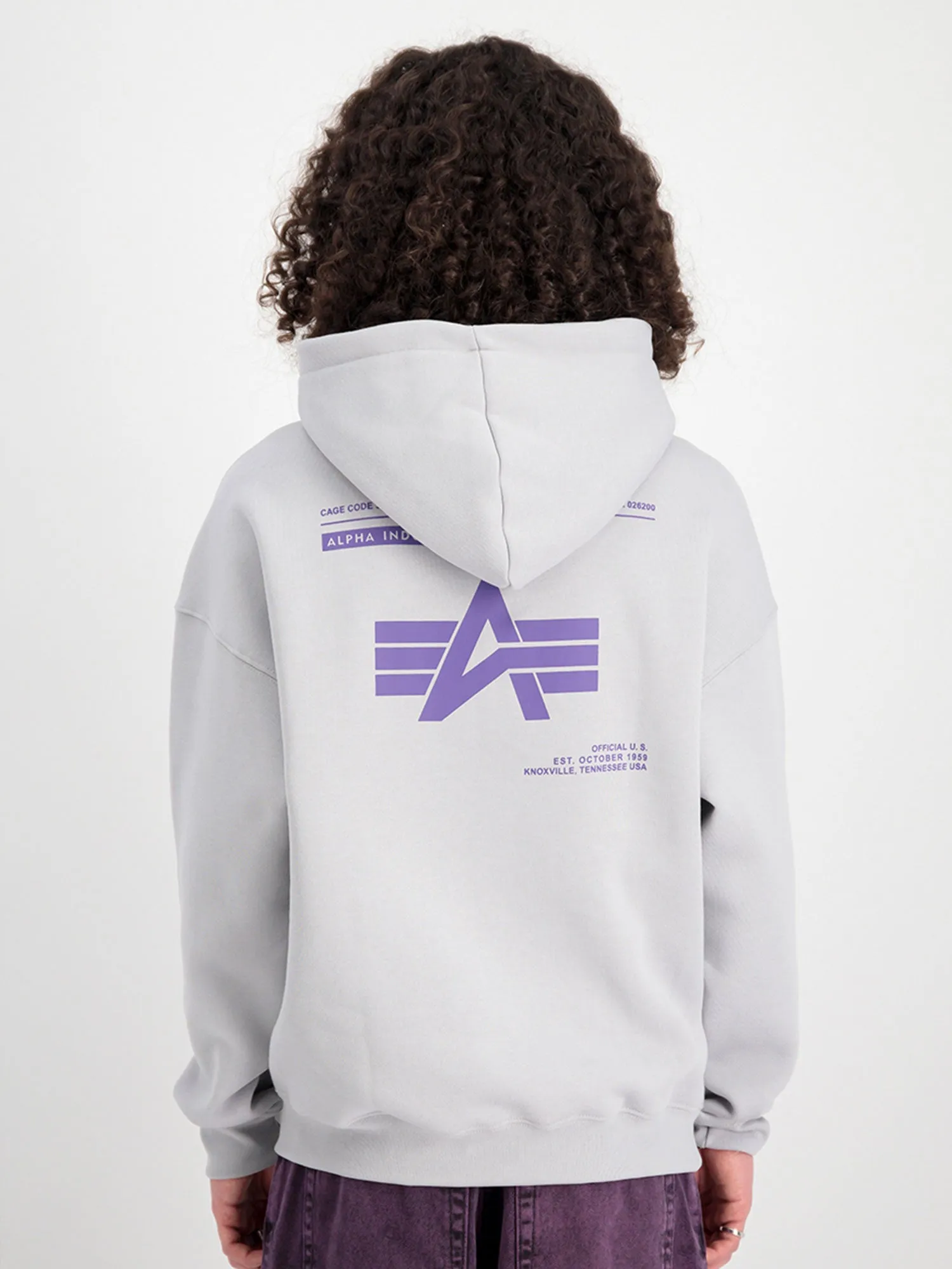 Alpha Industries Logo BP Hoody sold by Luke 1977 product image thumbnail 2