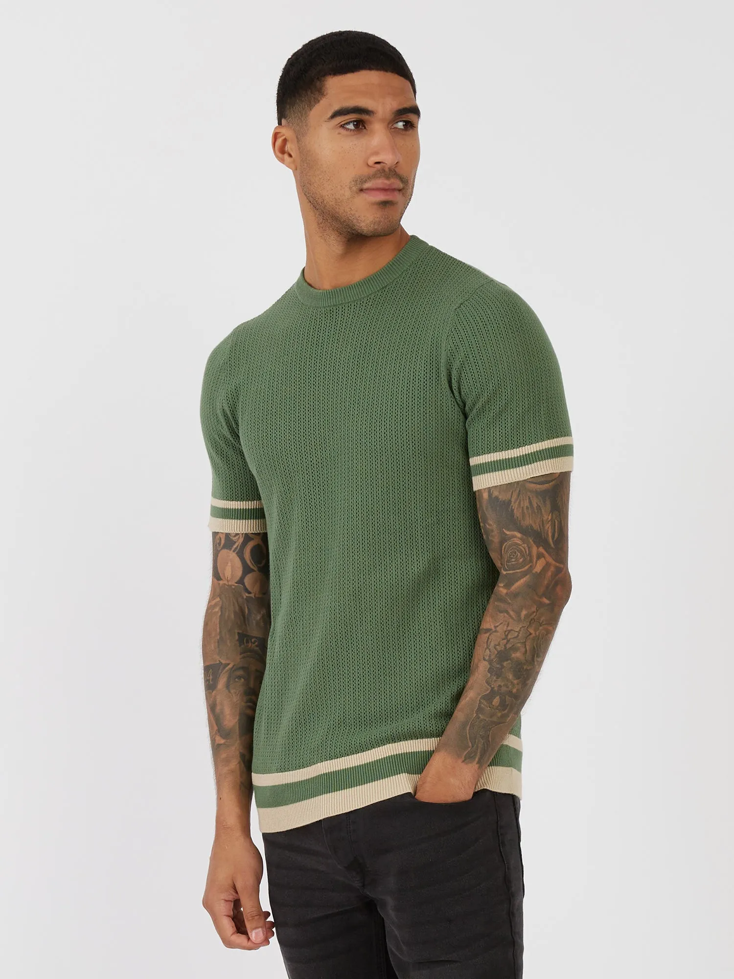 DEIA KNITTED T-SHIRT sold by Luke 1977 product image thumbnail 2