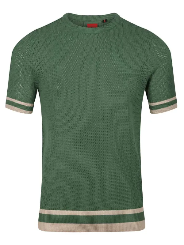DEIA KNITTED T-SHIRT made by Luke 1977