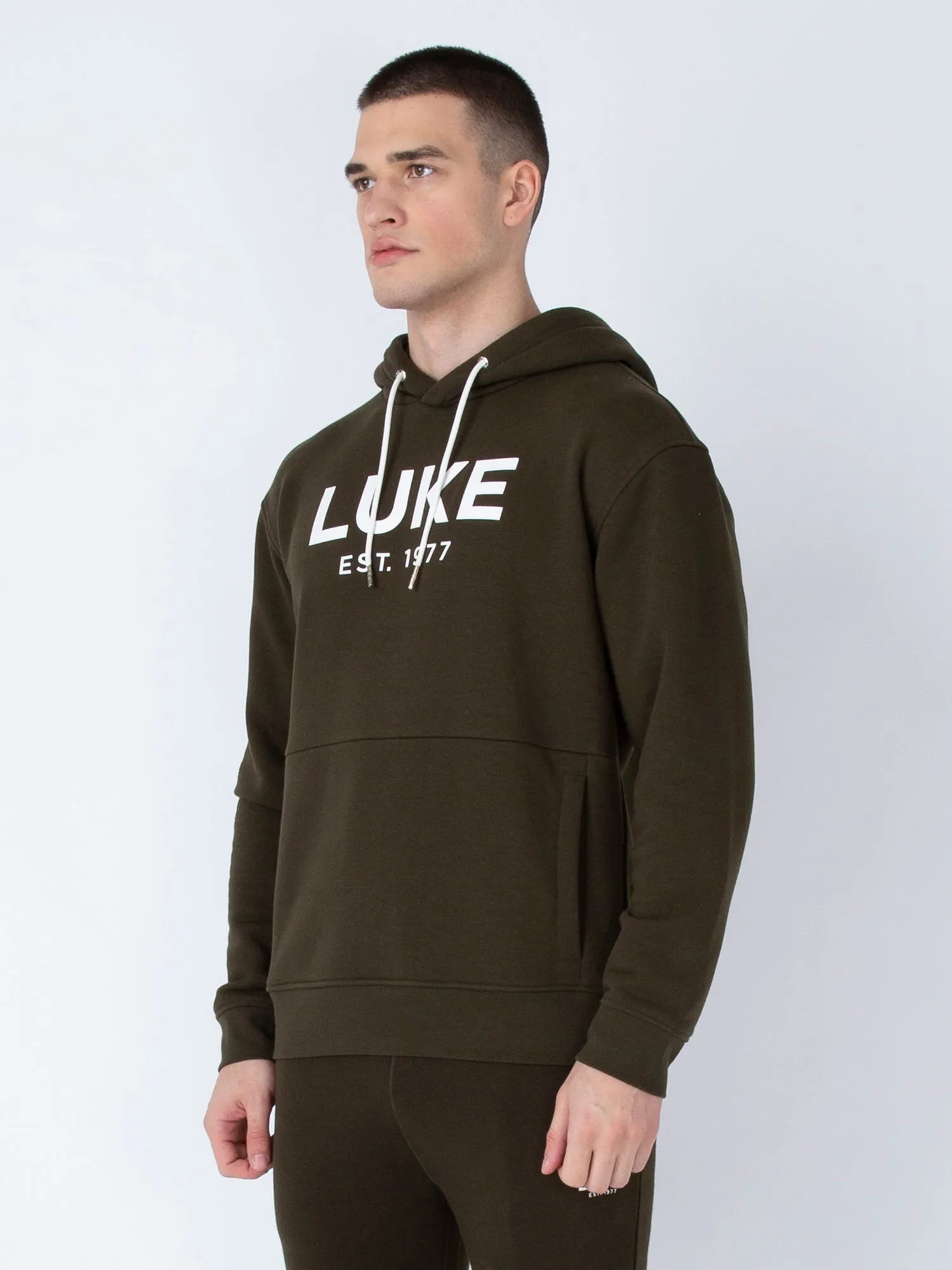 GRAND SOFT COTTON RELAXED FIT OVERHEAD HOODIE sold by Luke 1977 product image thumbnail 3