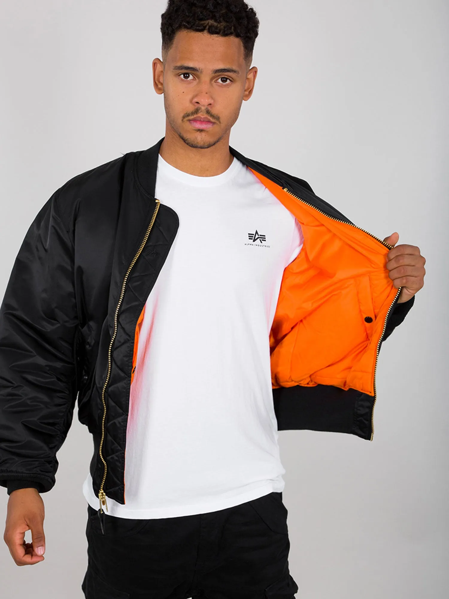 Alpha Industries MA-1 Bomber Jacket sold by Luke 1977 product image thumbnail 2