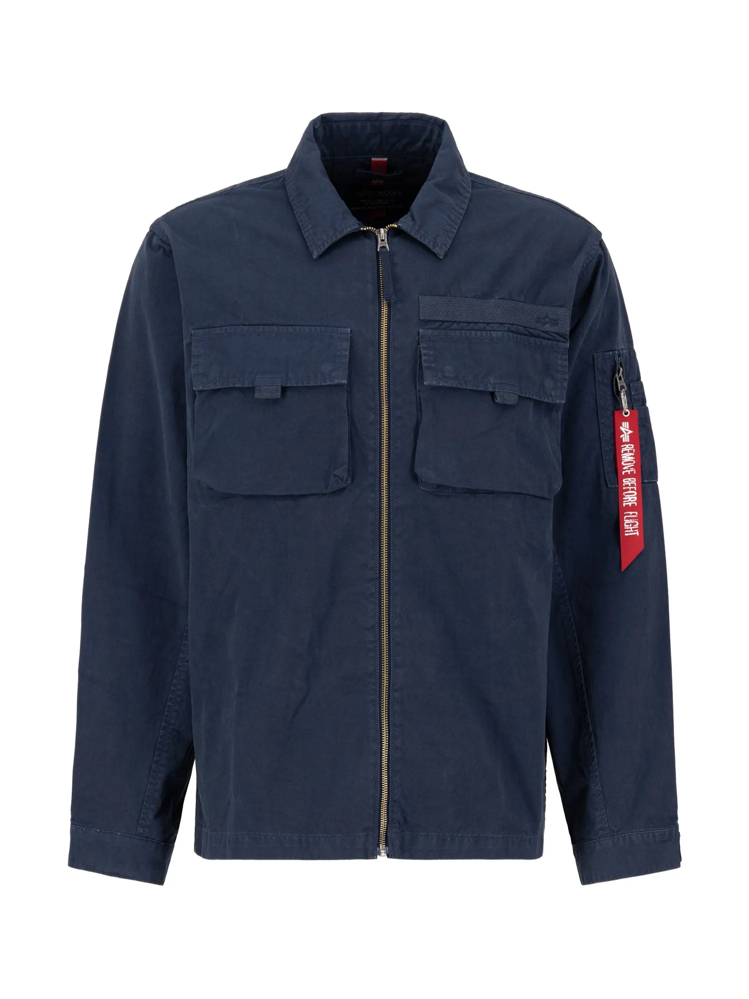 Alpha Industries Twill Overshirt sold by Luke 1977 product image thumbnail 4