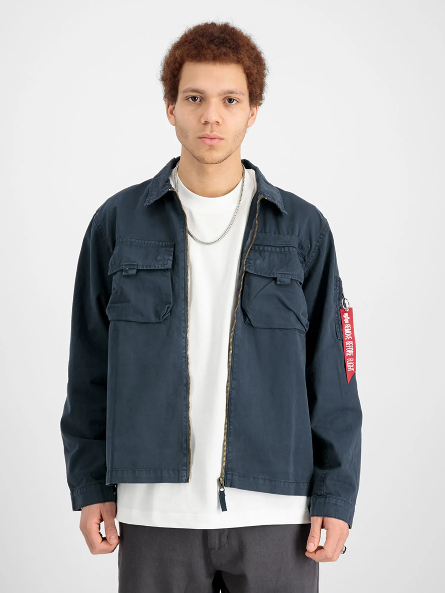 Alpha Industries Twill Overshirt sold by Luke 1977