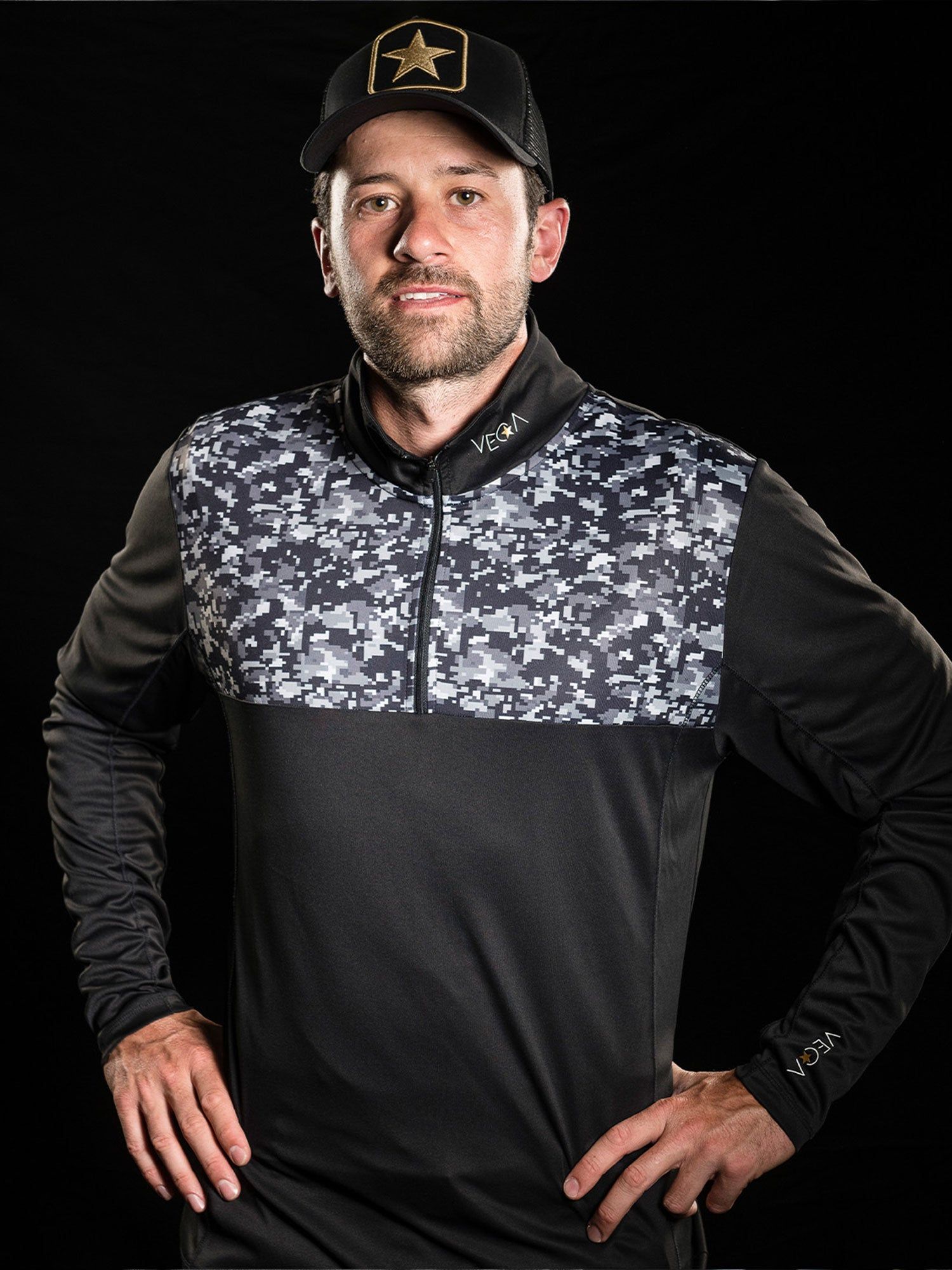 VEGA GOLF KOGA ZIP NECK SWEATER* sold by Luke 1977 product image thumbnail 2