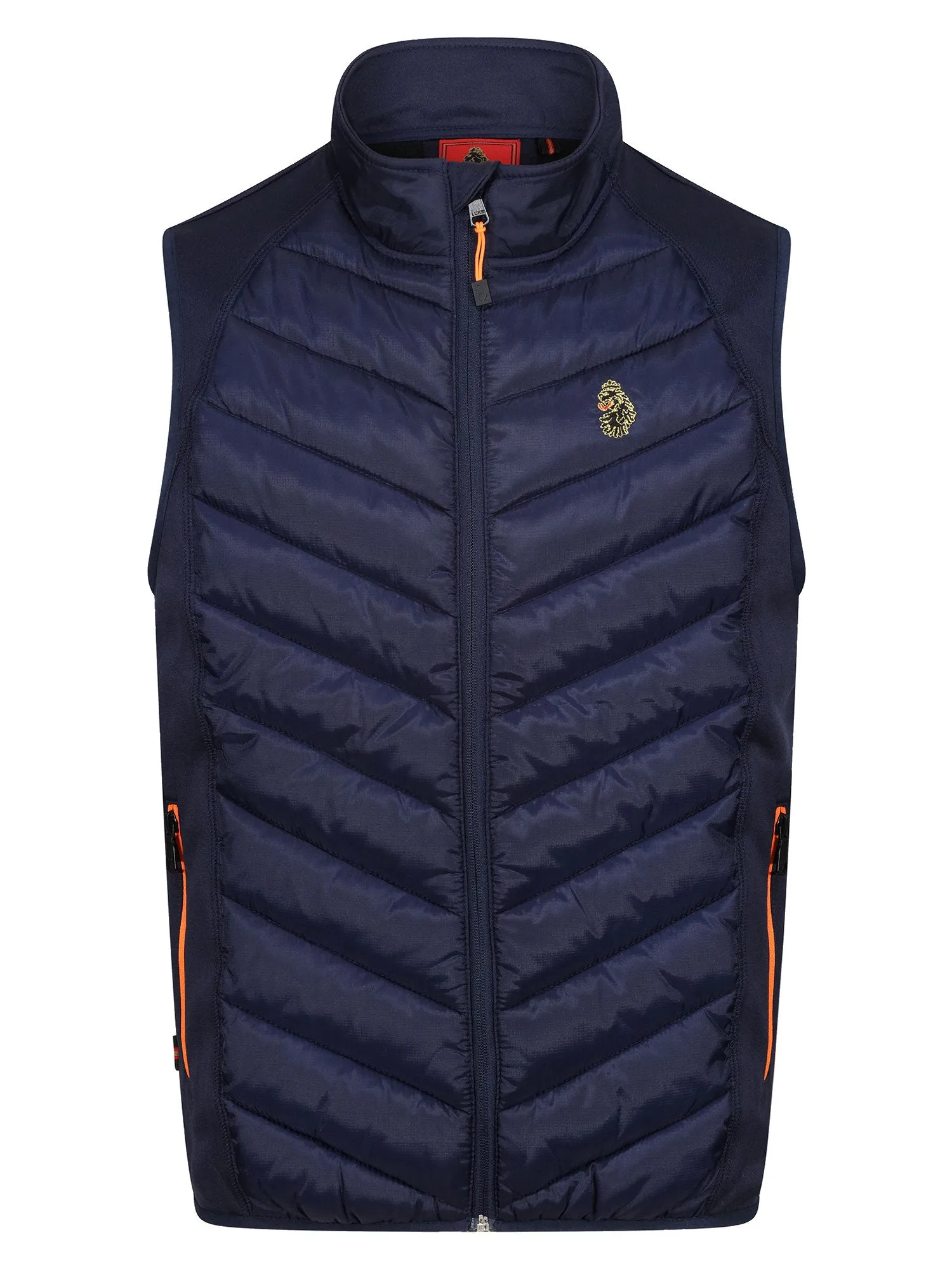 PRINT MASTER QUILTED GILET sold by Luke 1977