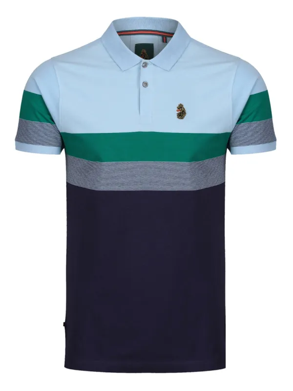 SHUFFLE CHEST STRIPES COTTON POLO sold by Luke 1977