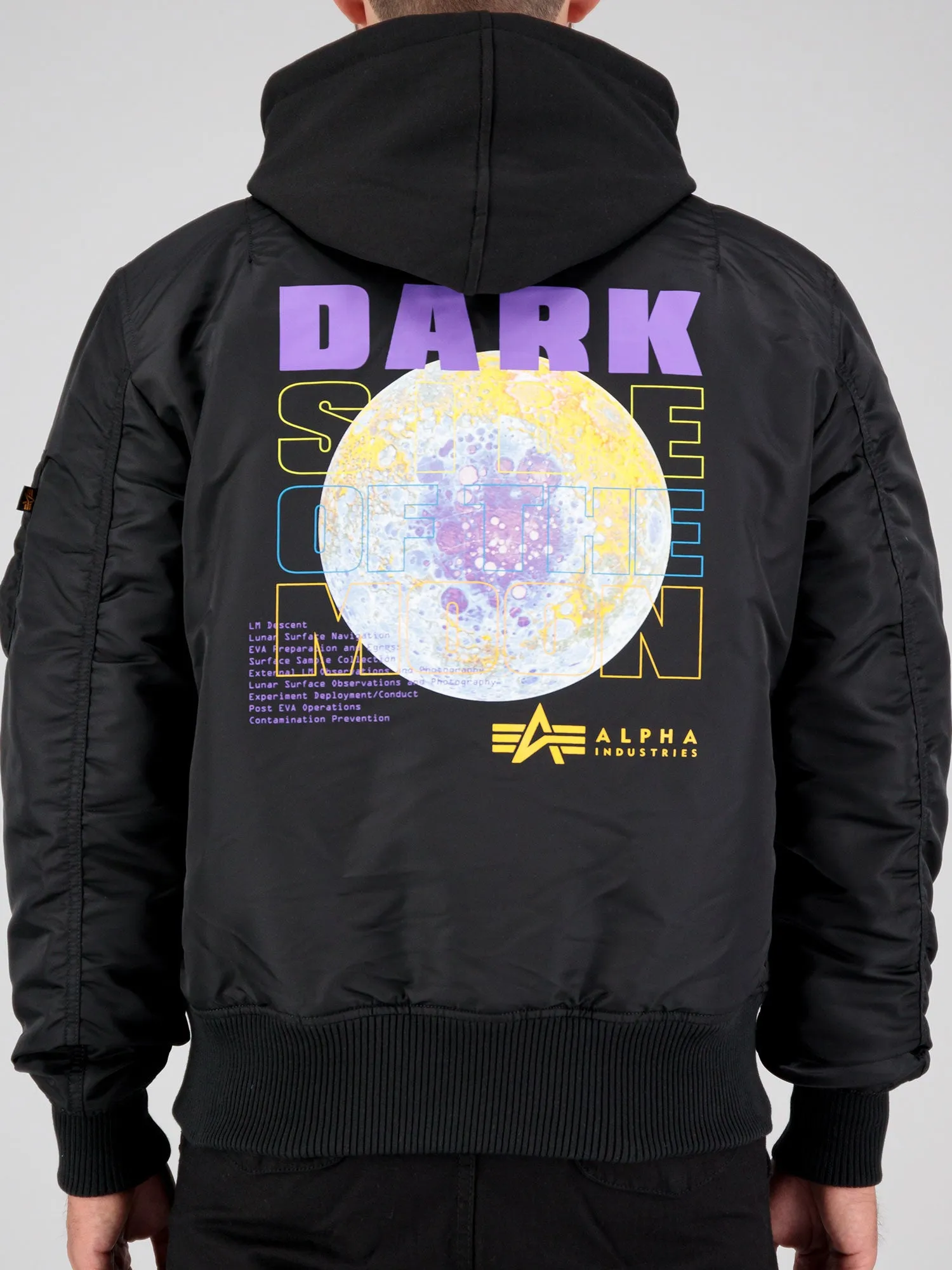 Alpha Industries MA-1 VF Hood Dark Side Bomber Jacket sold by Luke 1977 product image thumbnail 2